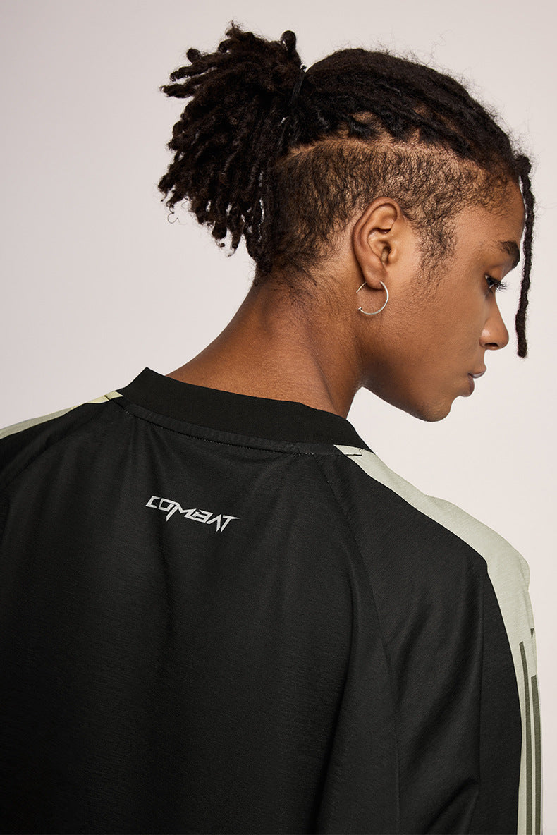 SPORTY COMBAT STYLE LONG SLEEVE STREETWEAR